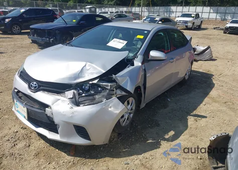 2014 Toyota Corolla L/Le/Le Pls/Prm/S/S Pls from USA, damaged, VIN 2T1BURHE0EC188484